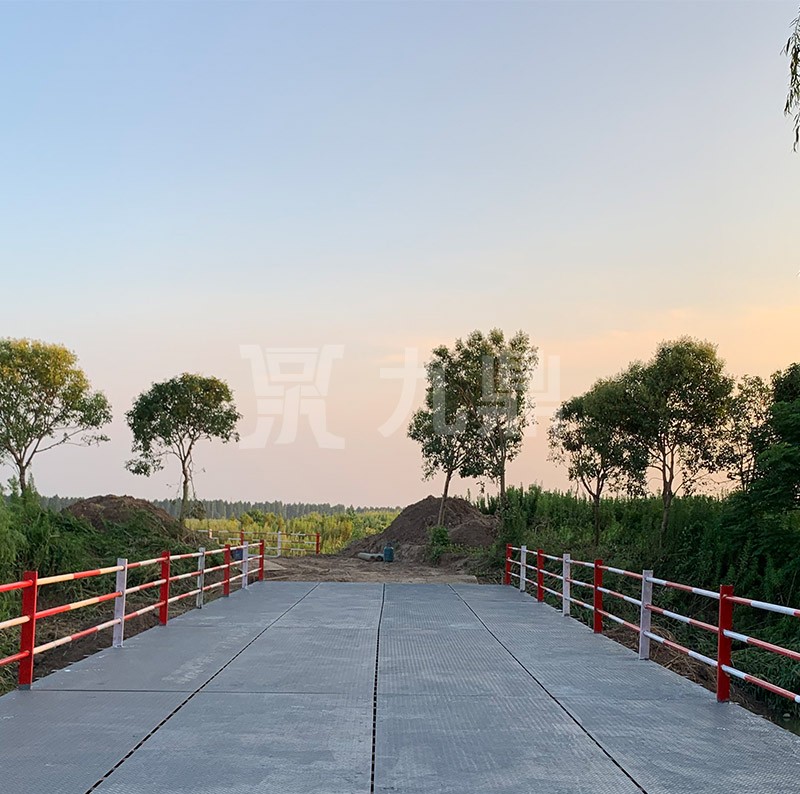 上海崇明區綜合體市政配套工程建設項目鋼便橋